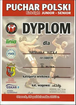 Dyplom OSKB 2013 - 01 nitek 2013