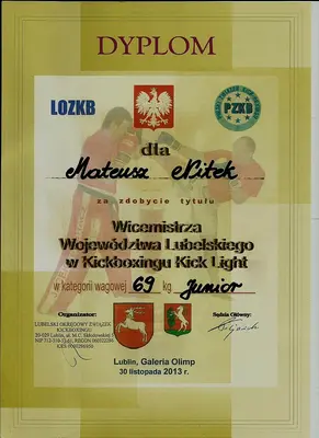 Dyplom OSKB 2013 - 02 nitek lublin