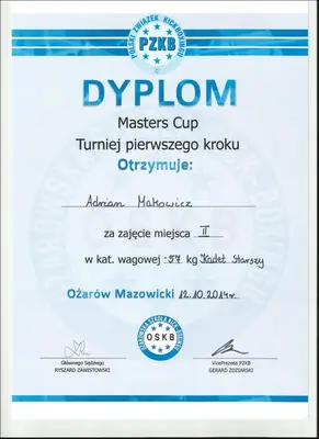 Dyplom OSKB 2014 - 01 makowicz ozarow 10 2014