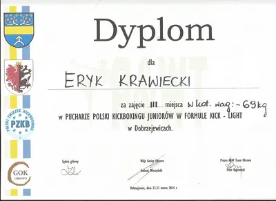 Dyplom OSKB 2014 - 08 krawiecki lk 2014