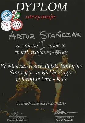 Dyplom OSKB 2015 - 03 artur stanczak marzec 2015