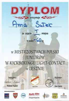Dyplom OSKB 2016 - Leszno sulek