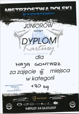 Dyplom OSKB 2017 - 02 maja gontarz 03 2017