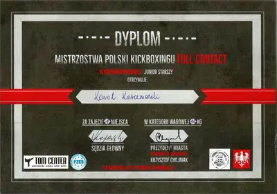 Dyplom OSKB 2017 - Karol karczmarek 04 2017