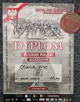 Dyplom OSKB 2023 - Oskar nyc 11 2023