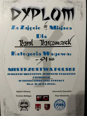 Dyplom OSKB 2024 - Karol karczmarek 3 2024