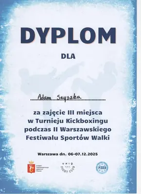 Dyplom OSKB 2025 - Adam szyszka 12 2025
