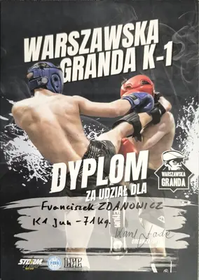Dyplom OSKB 2025 - Franciszek zdanowicz 2025