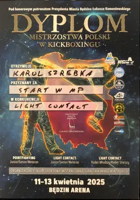 Dyplom OSKB 2025 - Karol szrebka 2025