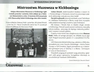 Artykuł prasowy o OSKB - Artykul oskb